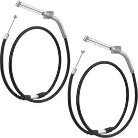 Weiyingsi 712265980385 Dual Front Brake Cable Set 125cc 150cc 200cc 250cc Atv Quad- Drum Version