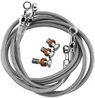 Ya2832-1fc Goodridge Stainless Steel Front Brake Line Kit