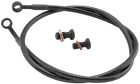 Ya2865-2fpbk Goodridge All Black Cruiser Brake Line Kit