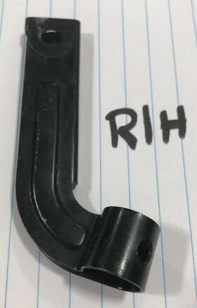 13s-25887-00 Yamaha R6 Front Brake Hose Guide R/h 2008-16 Oem Used Part P/n