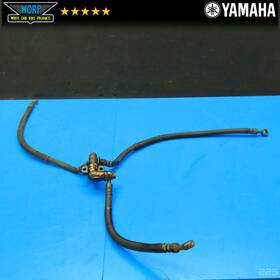 2gh-25873-00-00 Yamaha Genuine Oem 1987-1988 Fzr750 Fzr1000 Front Brake Lines With Splitter 2gh-25