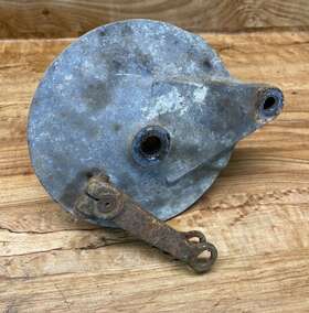 4kn-w253e-11-00 Yamaha 339-25320-10-00 Vintage Yg1 80 Motorcycle Rear Brake Assemble