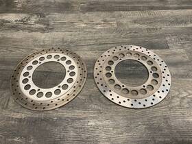 3jb-2582u-01-00 Yamaha 1996-2001 Xvz1300 1300 Royal Star Oem Front Brake Discs Disks Rotors