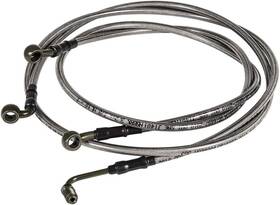 1068 Yoursme 641197095334 Extended Front/rear Brake Lines Fit For Atv Polaris Rzr 800/s 800/4 800/