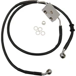 Drag Specialties Front Brake Line Xl Black +6" 1741-5321. Fixed Price $107.05.