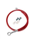 Rear Braided Brake Hose Line For Honda XR250R 1996-2004 #43310-KCZ-003. Fixed Price $18.99.