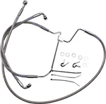 Drag Specialties Brake Line +8" Stainless Steel 1741-3981. Fixed Price $112.15.