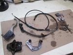 Suzuki Oem Front Master Cylinder Cables Bar Clamps ++ / 1979 GS425E. Fixed Price $59.95.