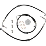 Choppers Black Braided Brake Line Kit - LA8230B13B. Fixed Price $190.04.