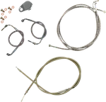 La Choppers Standard Stainless Braided Handlebar Cable/brake Line Kit 18"-20". Fixed Price $419.99.