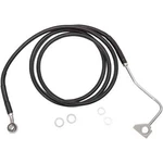 New Drag Specialties 1741-3997 Extended Length Black Vinyl Brake Line Kit +6". Fixed Price $59.99.