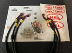 Hel Braided Brake Lines Kit Suzuki Gsxr 750 2009-2010 66-HBK-7798 Black W/red. Fixed Price $160.99.