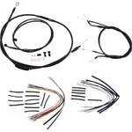 Burly Brand Complete Black Vinyl Handlebar Cable/brake Line Kit B30-1034. Fixed Price $232.31.