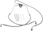 Drag Specialties Brake Line - Front +4" Fits Touring Stainless Steel. Fixed Price $133.30.