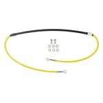 Tusk Front Motorcycle Steel Braided Brake Line Standard Length Yellow. Fixed Price $53.92.