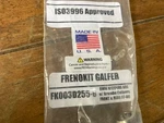 Gbrakes Street Kit, Bmw K1200RS 1997-2000 /w Soft Hoses & Lines. Fixed Price $230.00.