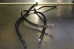 2009 Kawasaki Ninja ZX10R ZX1000E Front & Rear Brake Lines #2445. Fixed Price $34.94.