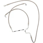 Drag Specialties +6" Brake Line Front Stainless Steel 14-16FLHT 1741-3979. Fixed Price $112.30.