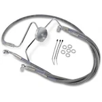 Drag Specialties 1741-2638 Extended Length +10" Stainless Steel Brake Line Kit. Fixed Price $130.51.