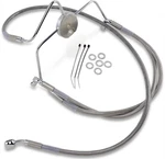 Drag Specialties Extended Stainless Steel Front Brake Line Kit 1741-2636. Fixed Price $118.99.