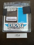 Drag Specialties Stainless Steel Hydraulic Clutch Lines 0661-0025. Fixed Price $64.99.