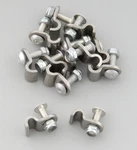 Russell 654030 Hose Mounting Clamps Stainless Natural One .188" Dia Hole SETOF12. Fixed Price $35.95.