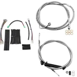 For Harley Touring W/ Abs 2008-2013 14" Apes Extended Brake & Clutch Line Kit. Fixed Price $158.99.