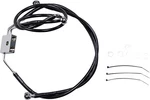 Drag Specialties 612137-10BLK Brake Line Front Black +10" Fxdf '12-'17. Fixed Price $130.37.