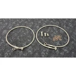 Galfer Stainless Steel Front Brake Line Kit FK003D186-2. Fixed Price $98.10.