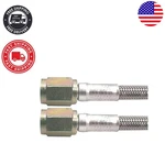 16 Inch Multi-color Braided Steel Brake Line The Ultimate Upgrade For Vehicles. Fixed Price $28.49.