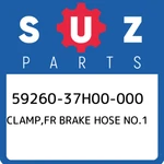 59260-37H00-000 Suzuki Clamp,fr Brake Hose NO.1 5926037H00000, New Genuine Oem. Fixed Price $24.19.