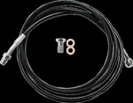 Choppers LA-8052C13B 12-14" Extended Black Clutch Line Harley 14-16 Fl. Fixed Price $73.46.