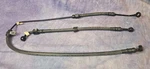 Harley-davidson Dyna Super Glide Front & Back Brake Hose 45291-00 40956-00. Fixed Price $39.99.