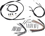 Burly Complete Black Vinyl Cables For 12" Ape Hanger Handlebars (B30-1045). Fixed Price $212.18.