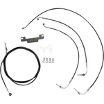 Choppers Handlebar Cable/brake Line Kit Black Vinyl LA-8058KT-08B. Fixed Price $157.18.