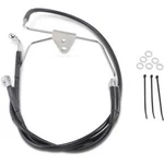 Drag Specialties 1741-2518 Front +8" Extended Length Black Vinyl Brake Line Kit. Fixed Price $145.90.