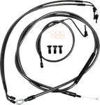 Choppers Standard Midnight Braided Handlebar Cable/brake Line #LA-8155KT-13M. Fixed Price $218.38.