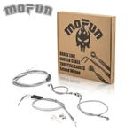 14"-16" Bar Front Brake Clutch Throttle Cable For Harley Dyna Street Bob Abs. Fixed Price $128.99.
