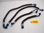 4 Nascar Goodridge -8AN Braided Lines Hoses 12.5"-28" Rear End Water Oil Fuel. Fixed Price $30.00.
