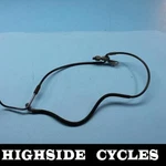 1402 09 Harley-davidson Heritage Softail Rear Hydraulic Brake Line Hose. Fixed Price $40.00.