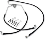 Drag Specialties 620085-10BLK Brake Line Front Black +10". Fixed Price $110.52.