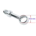 180 Degree 10MM Straight Brake Line Banjos Fitting For Harley Softail Fxbb Fxlr. Fixed Price $9.95.