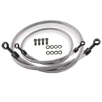 Front & Rear Braided Brake Hose Line For Suzuki RM125 RM250 1996 - 2000. Fixed Price $35.88.