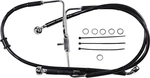Drag Specialties 1741-5853 Extended Stainless Steel Front Brake Line Kit-black. Fixed Price $74.46.