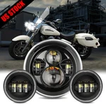 For Yamaha Xv 1700 Road Star Silverado 7INCH Led Headlight + 4.5" Passing Lights. Fixed Price $55.26.