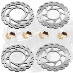 4PCS Front Rear Brake Disc Rotors Pads For Arctic Wildcat 1000 Gt 2011-2012. Fixed Price $105.95.