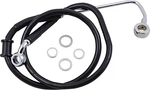 Drag Specialties 618302-2BLK Brake Line +2" Black '15-'17 Softail. Fixed Price $93.79.