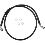 Drag Specialties Front Brake Line Xl Black +4" 1741-5361. Fixed Price $76.12.