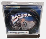 Magnum DS3544 Motorcycle Brake Line 44IN Stainless Steel Clear Coated. Fixed Price $15.00.