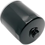 Drag Specialties 0712-0021 Black Oil Filter With Nut For Twin Cam & M8. Fixed Price $20.95.